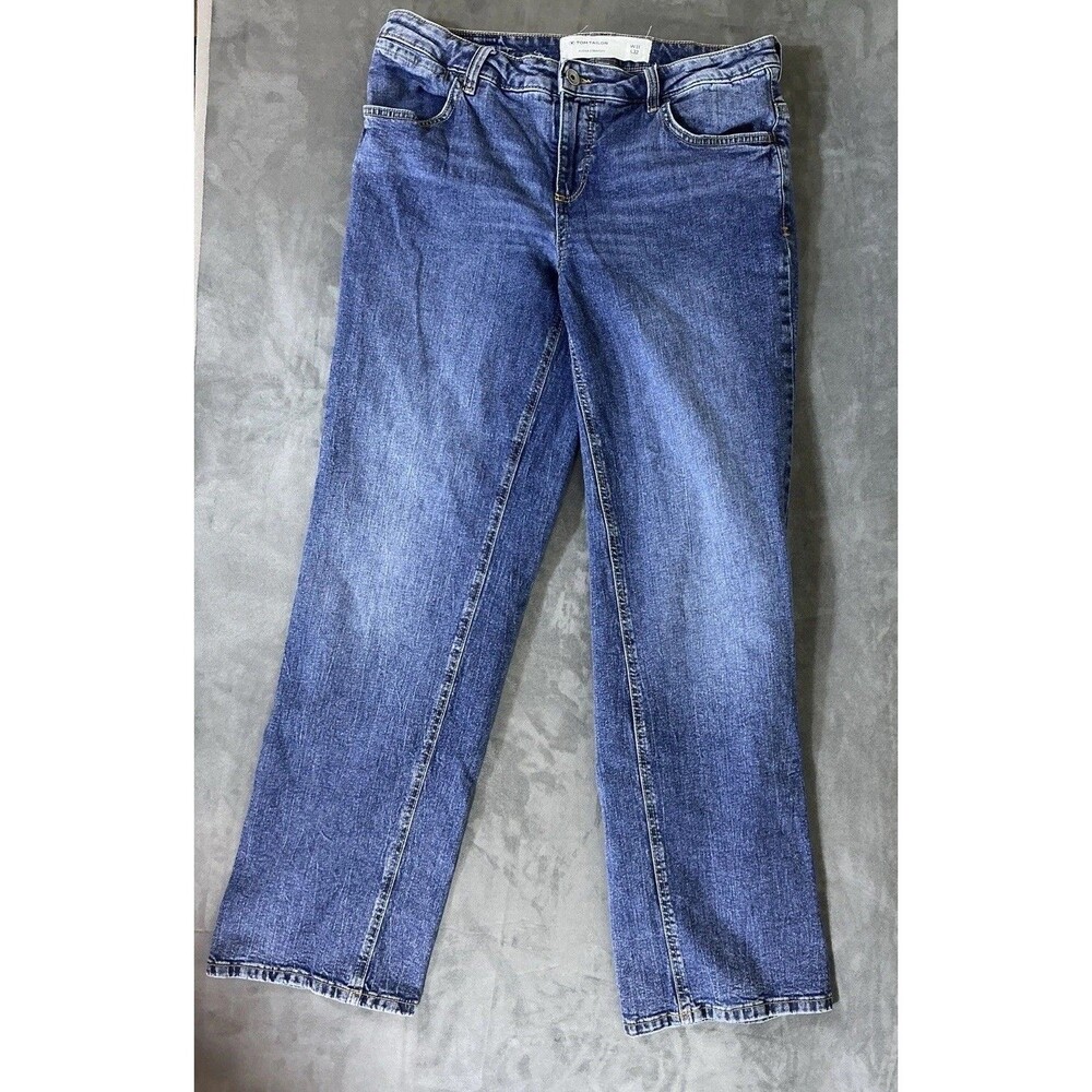 Tom Tailor Alexa Straight 31x32 Men’s Blue Jeans Denim Classic Fit